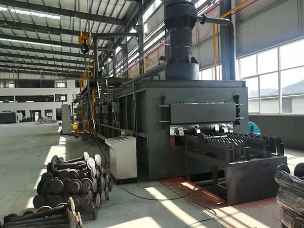 步進(jìn)爐調(diào)試現(xiàn)場(chǎng)